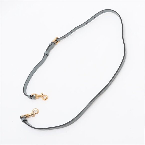 Christian Dior Saddle Micro Leather 2 Way Handbag Blue - Picture 7 of 13